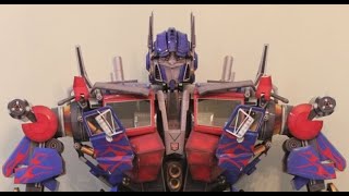 OPTIMUS PRIME TRANSFORMER Papercraft [upl. by Dusen950]