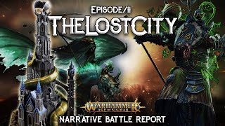 Nighthaunt vs Skaven Age of Sigmar Battle Report  The Lost City Ep 11 [upl. by Hgielyak]