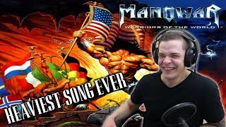 Swedish dude reacts to MANOWAR  WARRIORS OF THE WORLD [upl. by Aimerej757]