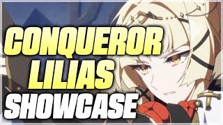 CONQUEROR LILIAS SHOWCASE  Epic Seven [upl. by Eihcra882]