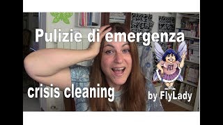 Pulizie di emergenza  crisis cleaning by FlyLady [upl. by Karlen1]