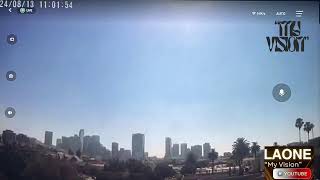 LIVE Los Angeles CA Downtown sunset staging scanner [upl. by Judy790]