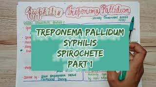 What is Syphilis Treponema Pallidum  Signs amp symptoms  Diagnosis amp Treatment  PART 1 [upl. by Ymma]