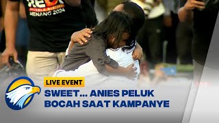 Moment Anies Peluk Bocah saat Kampanye di Deli Serdang [upl. by Kerwinn]