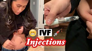 GonalF Injection Week  IVF Journey [upl. by Sidnee]