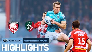 Gloucester v Leicester  HIGHLIGHTS  Superb Second Half  Gallagher Premiership 202223 [upl. by Morgan]