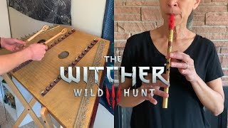 Witcher 3 Kaer Morhen  Hammered Dulcimer amp Whistle cover [upl. by Lona]