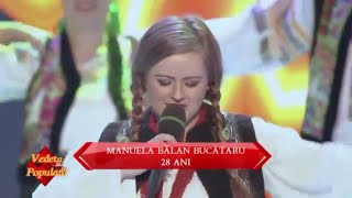 Manuela Bucataru  Hai flacai la taraneasca  Finala Vedeta Populara TVR [upl. by Zavras675]