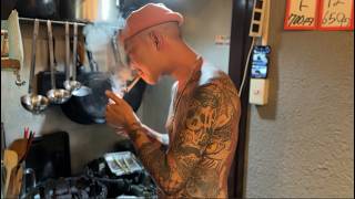 DISCOVER Secret Japanese Apartment Bar Run by Tattooed Chef [upl. by Samled303]