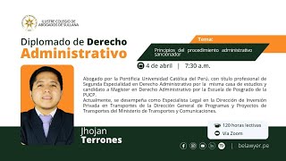 11 Principios del procedimiento administrativo sancionador  Be Lawyer [upl. by Yznel525]