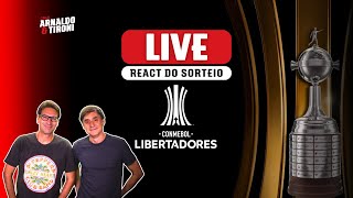 Live do sorteio da Libertadores [upl. by Hancock101]