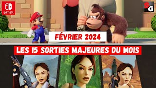 📅 Le Calendrier des Sorties Nintendo Switch  Février 2024 📆 [upl. by Anot]