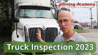 CDL Class A PreTrip Inspection UPDATED 2023  Pass the New CDL Road Test [upl. by Messing]