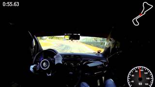 Abarth 500 Onboard on Zolder [upl. by Ttelrats582]