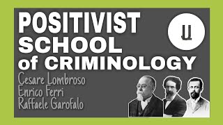 Positivist School of Criminology [upl. by Ahsot684]