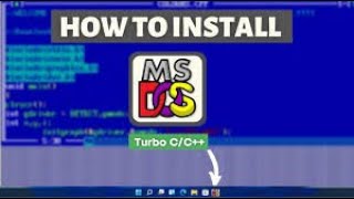 TURBO C INSTALLATION PROCEDURE [upl. by Calvano]