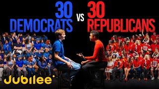 60 Republicans vs Democrats Debate the 2024 Election  Middle Ground [upl. by Billat]