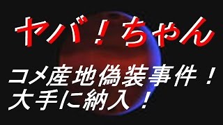 【ヤバ！】米産地偽装事件！中国産を国産！イオン・フジパンに納入！ [upl. by Clorinde]