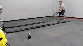 Battle Ropes  Rope Workout for Beginners 2 Simple Workouts [upl. by Byron]