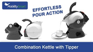 Combination Kettle with Tipper  Effortless Pour Action  Ideal For Arthritis Sufferers [upl. by Ydaj]