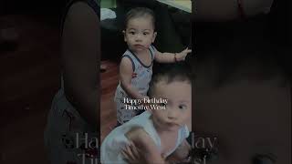 💕 West 1st Birthday 🏀💙👶😍 trendingshorts couplesince2021 fypyoutube nocopyrightmusic [upl. by Aiak]