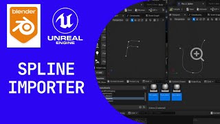 Blender Curves Importer For Unreal Engine 5 [upl. by Trebla]