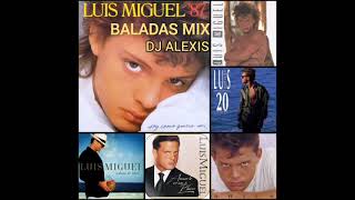 LUIS MIGUEL EXITOS BALADAS MIX [upl. by Azilanna]