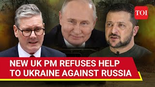 Wont Help Ukraine UK PM Starmer Shocks Zelensky With Clear Refusal To Take On Russia [upl. by Mila]