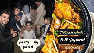 Aj Li Saad Sy Party  Jumma Mubarak  Full Enjoyment 😍 [upl. by Enylorac]