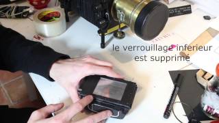 RB67 for wet plate collodion [upl. by Iatnwahs]