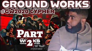 GW20 Groundworks Cypher 2020 Unknown T Digga D M1llionzKoTeewayDa  Reaction 2 [upl. by Ilil]