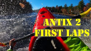 Antix 2 First Laps  Jackson Antix 20 First Thoughts  GoPro Hero  Shred Vlog [upl. by Yrgoerg]