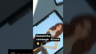 Samantha revenge dress🔥samantha nagachaitanya marriage revenge dress weddingdress [upl. by Dera]