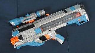 Nerf Rival Zeus MXV1200 Modification [upl. by Terza]