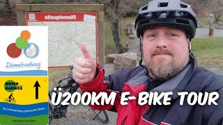 ü200km EBike Tour DiemelradwegWeserradweg [upl. by Holzman]