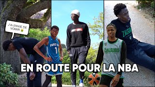 Jentraîne mon petit frère pour le préparer à la NBA super intense  NO WORK NO BAG épisode 1 [upl. by Hayyikaz]