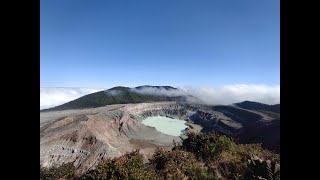 Costa Rica 1 PARQUE NACIONAL VOLCÁN POÁS [upl. by Acirrej836]