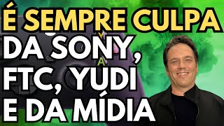 XBOX A MAIOR VÍTIMA DA SOCIEDADE SEMPRE A CULPA É DA SONY DO FTC DA MÍDIA E DO YUDI [upl. by Zelde623]