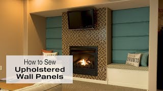 How to Make Upholstered Wall Panels [upl. by Rust]