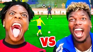 ISHOWSPEED vs PAUL POGBA FC25 WAGER [upl. by Nylaret]