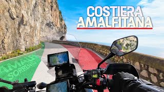 COSTIERA AMALFITANA in MOTO  Uno SPETTACOLO ITALIANO 🇮🇹 [upl. by Dynah]