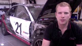 Pikes Peak Roll Cage Crash Analysis [upl. by January]