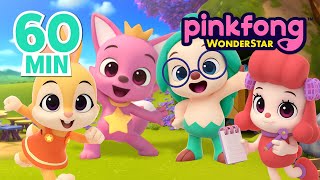 Pinkfong Wonderstar Compilation  Fun Animation amp Cartoon For Kids  Pinkfong Hogi [upl. by Kirkwood]