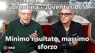 Fiorentina  Juventus 0  1 Minimo risultato massimo sforzo [upl. by Aennaej]