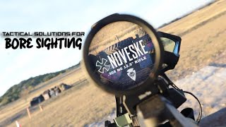 Tactical Solutions For Bore Sighting Your Rifle NOVESKE N6  125quot Mini Recce Project [upl. by Ayotel]