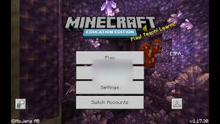 My first Video and how to Join my SMP Server on Minecraft Education Edition [upl. by Llerrat]