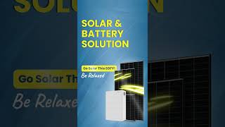 Get a Premium Solar and battery Solution  Fortune Solar fortunesolar solar solarpanels [upl. by Renae837]