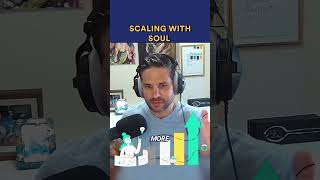 Josh Sharkey on Scaling with Soul shorts [upl. by Attenor]