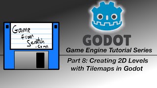 Godot Tutorial  Creating 2D levels using Tilemaps [upl. by Rimma982]