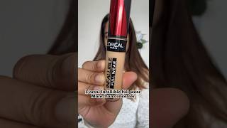 Loreal infallible concealer ❤️ getreadywithrims makeup lorealcosmetics concealer youtubeshorts [upl. by Conway]